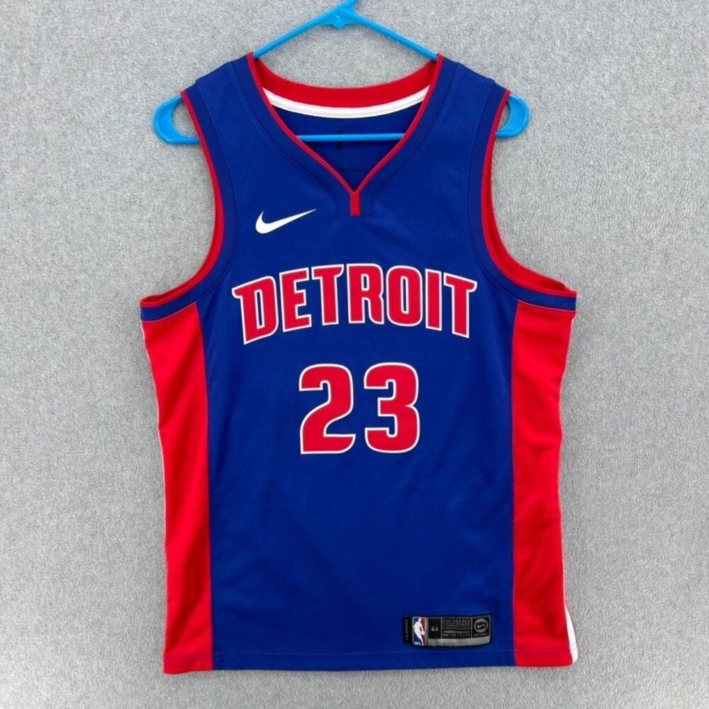 Nike NBA Blake Griffin #23 Detroit Pistons Blue Swingman Jersey Size Medium (44)